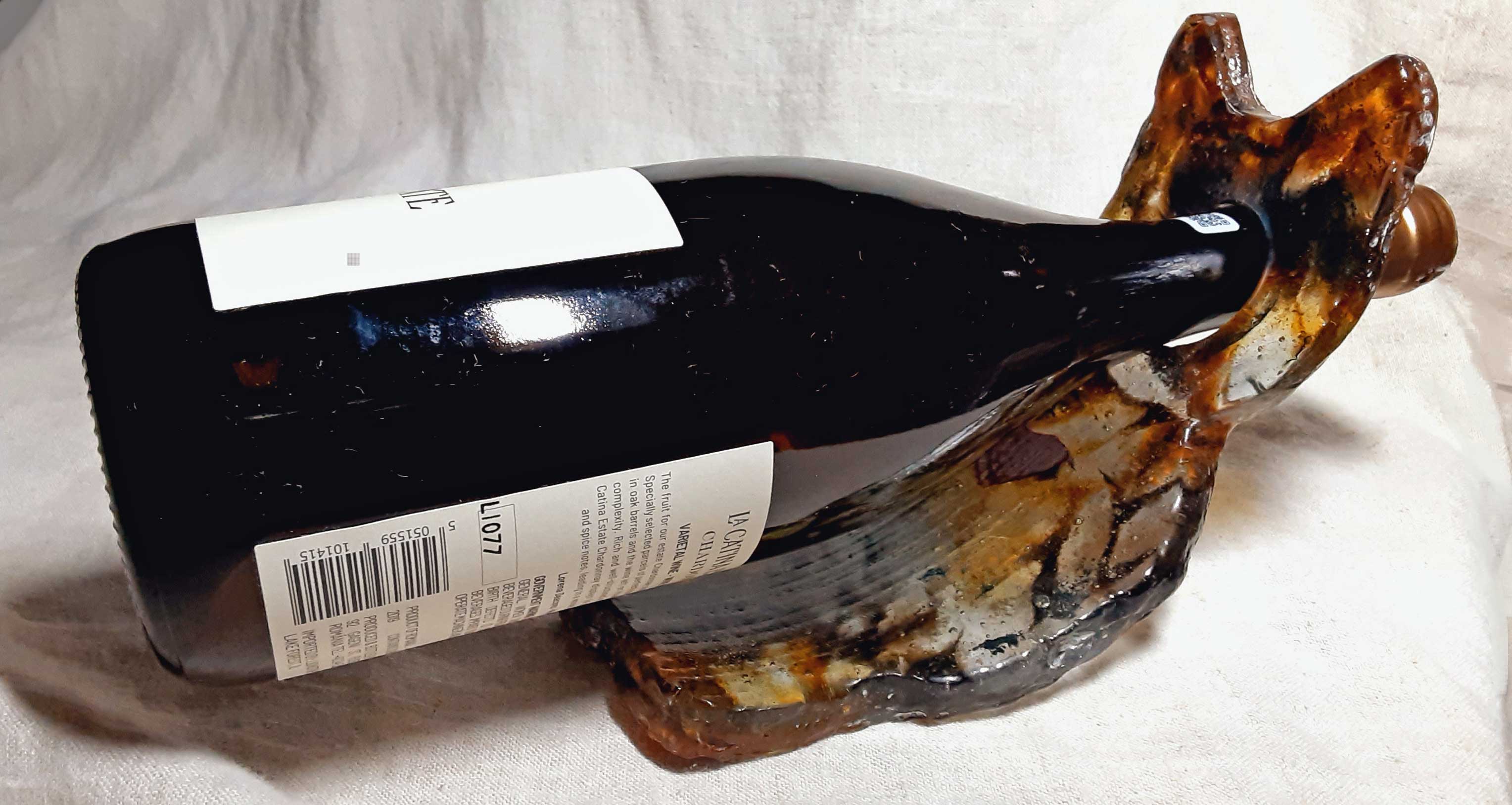 Yorkie Wine Bottle Balancer