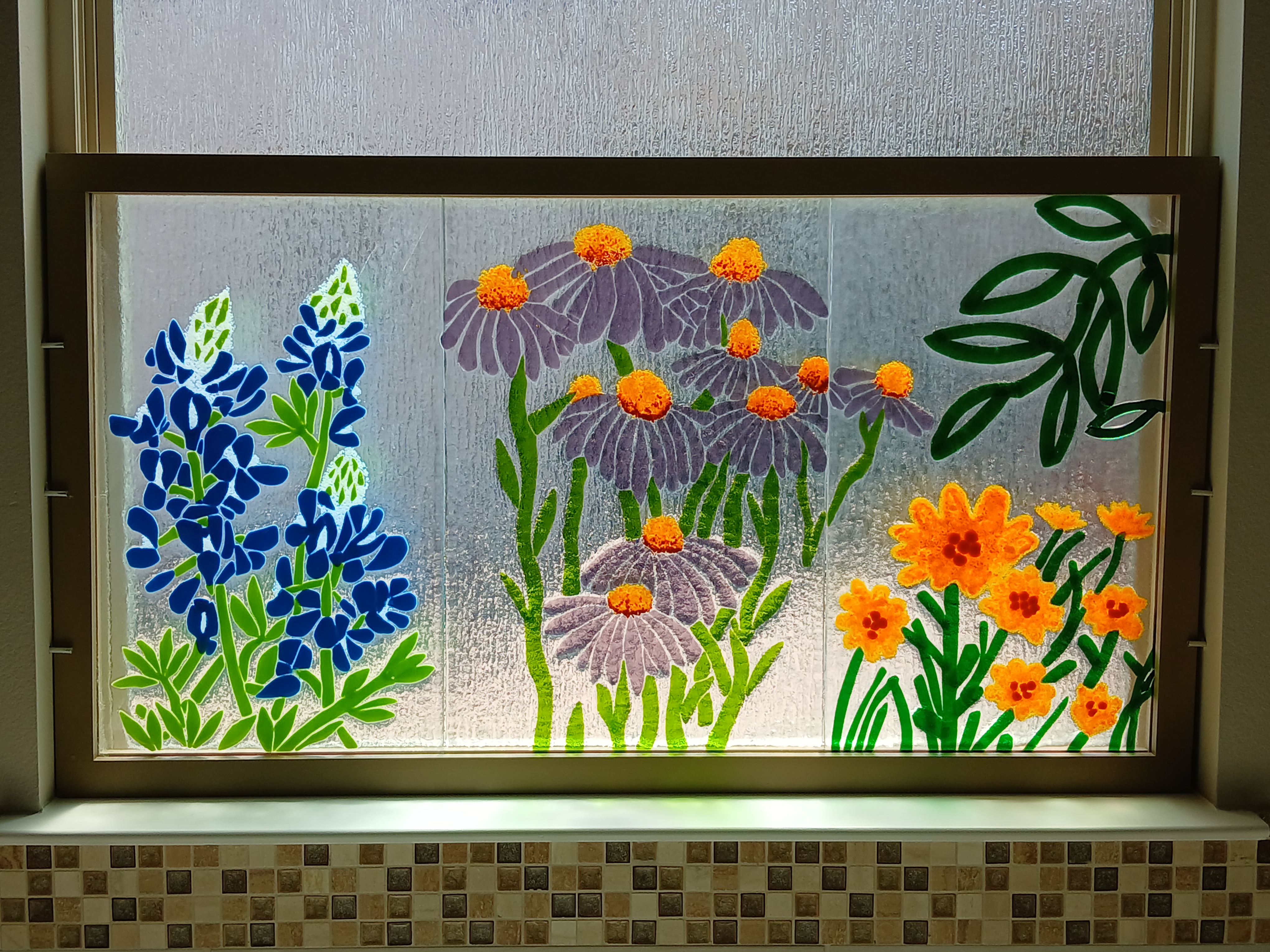 Bathroom Window Commission